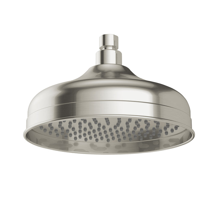 Cromford Shower Rose 210mm - Brushed Nickel