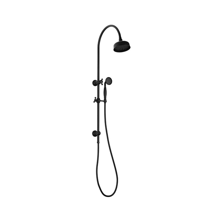 Cromford Twin Shower - Matte Black