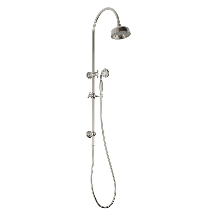 Cromford Twin Shower - Brushed Nickel
