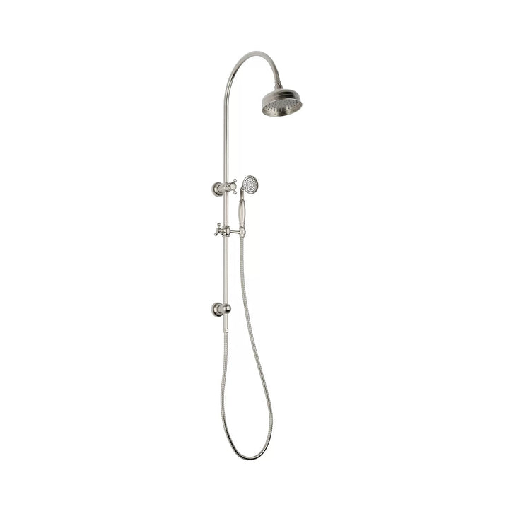 Cromford Twin Shower - Brushed Nickel