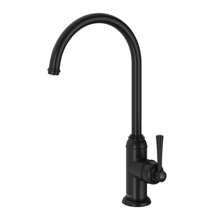 Cromford Sink Mixer 180mm - Matte Black