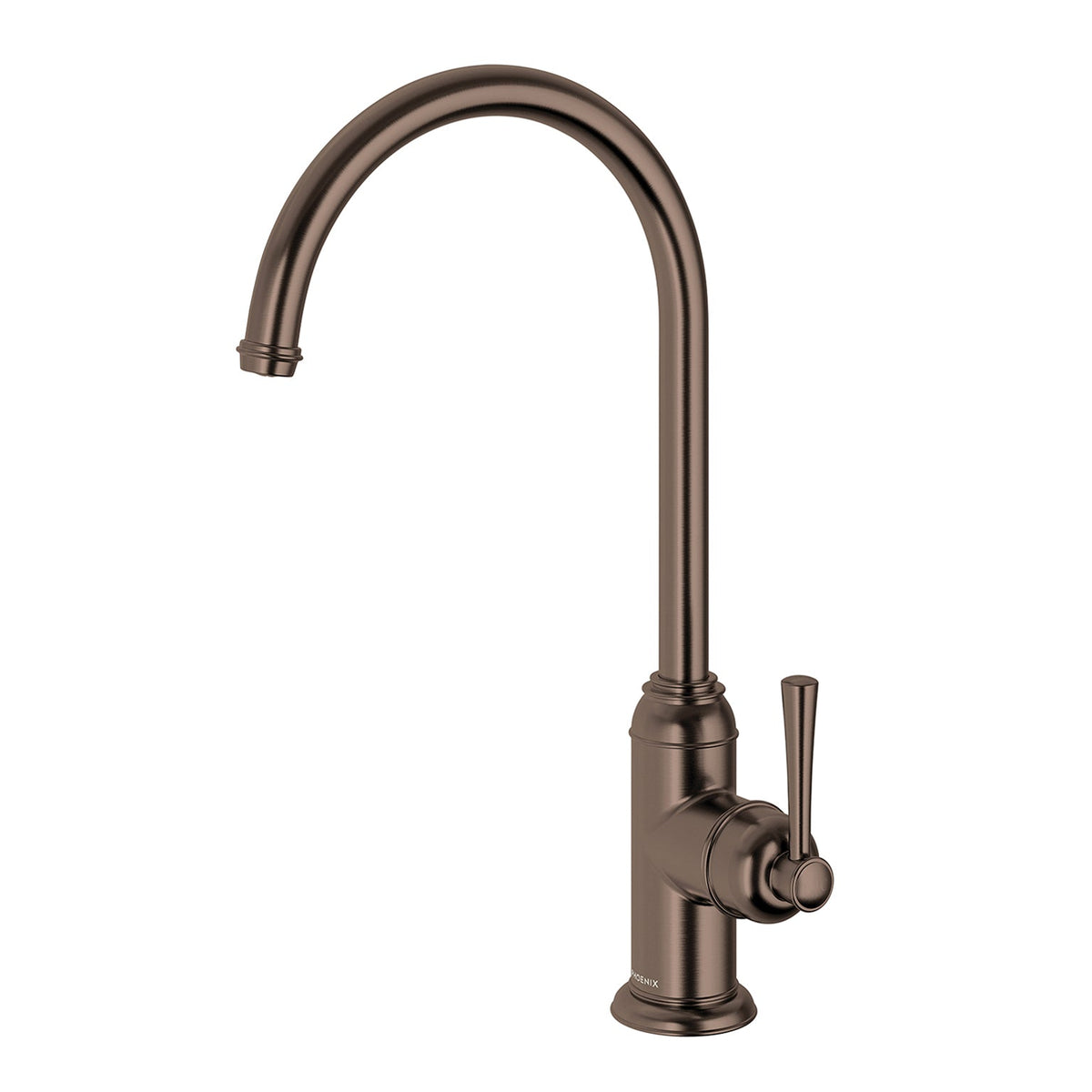 Cromford Sink Mixer 180mm - Brushed Bronze
