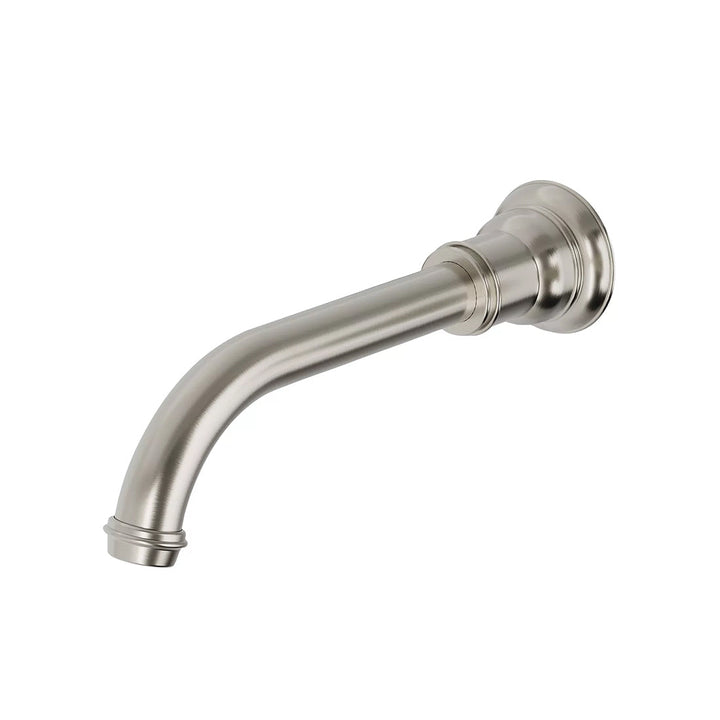 Cromford Wall Basin / Bath Outlet 180mm - Brushed Nickel
