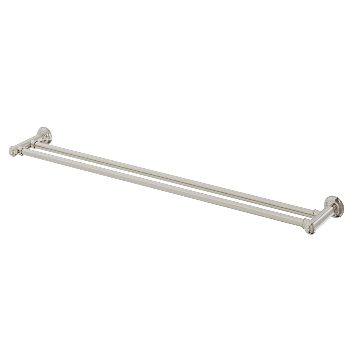 Cromford Double Towel Rail 800mm - Brushed Nickel