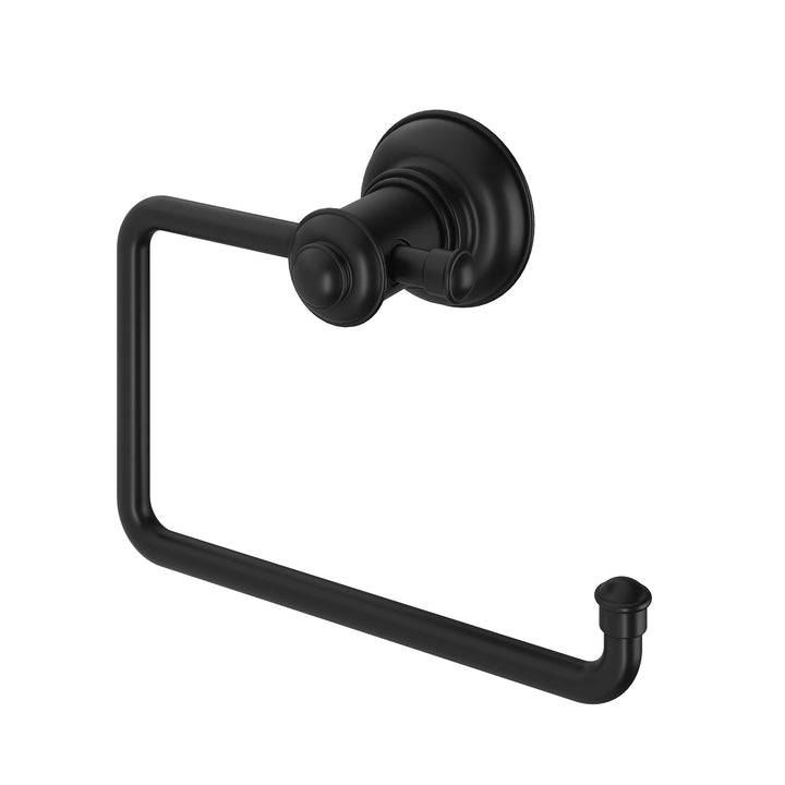 Cromford Toilet Roll Holder - Matte Black
