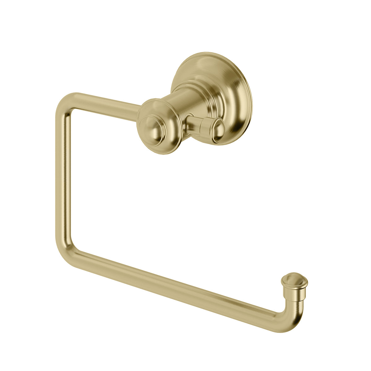 Cromford Toilet Roll Holder - Brushed Gold