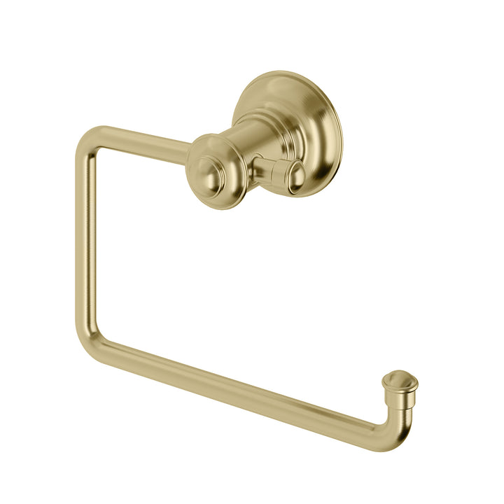 Cromford Toilet Roll Holder - Brushed Gold