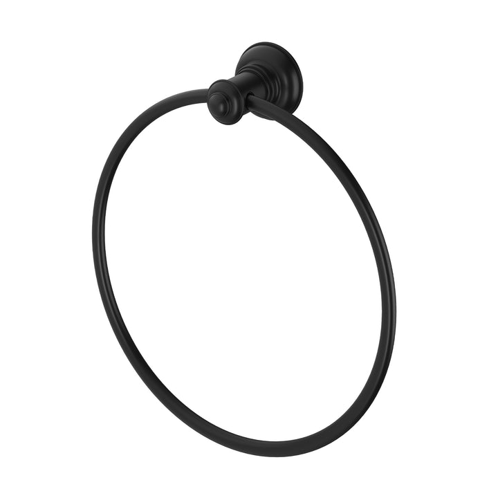Cromford Hand Towel Holder - Matte Black