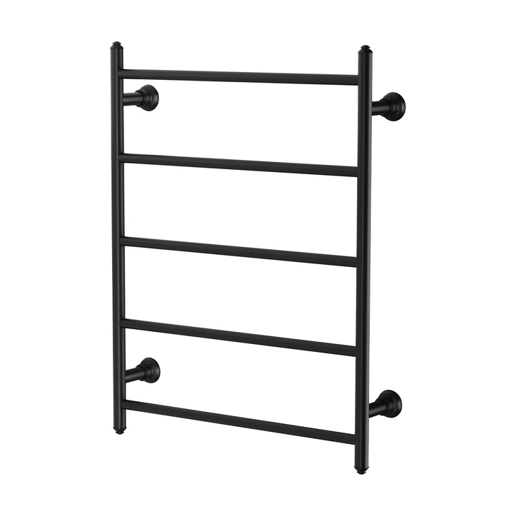 Cromford Heated Towel Ladder 550mm x 750mm - Matte Black