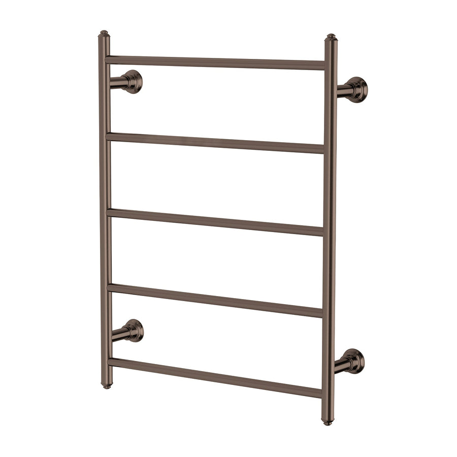 Cromford Heated Towel Ladder 550mm x 750mm - Brushed Bronze