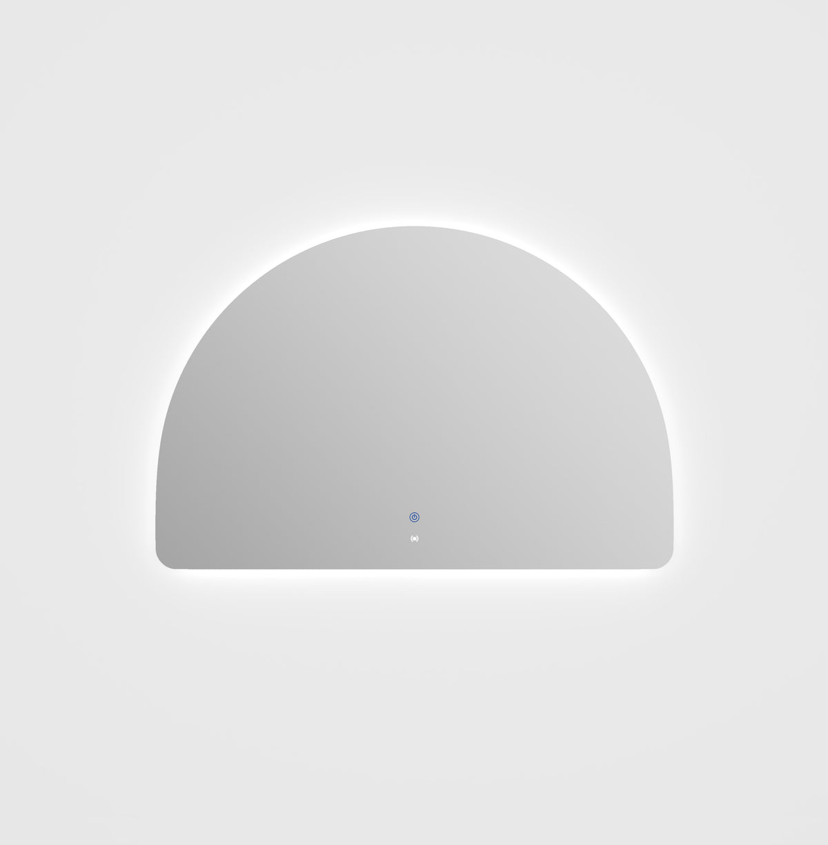 LED Moonlight Archie 1000(H)x1500(W) Frameless Tuffi Mirror view 2