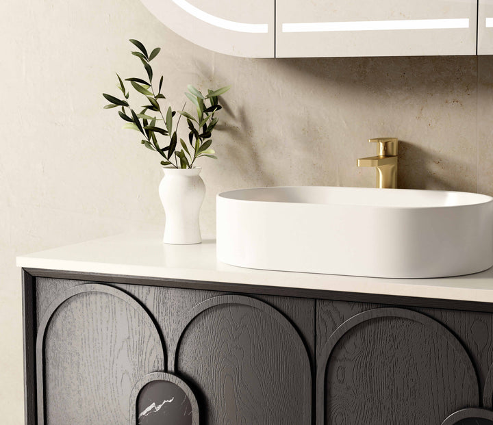 Laguna Mark II 1200mm Black Oak Wall Hung Vanity