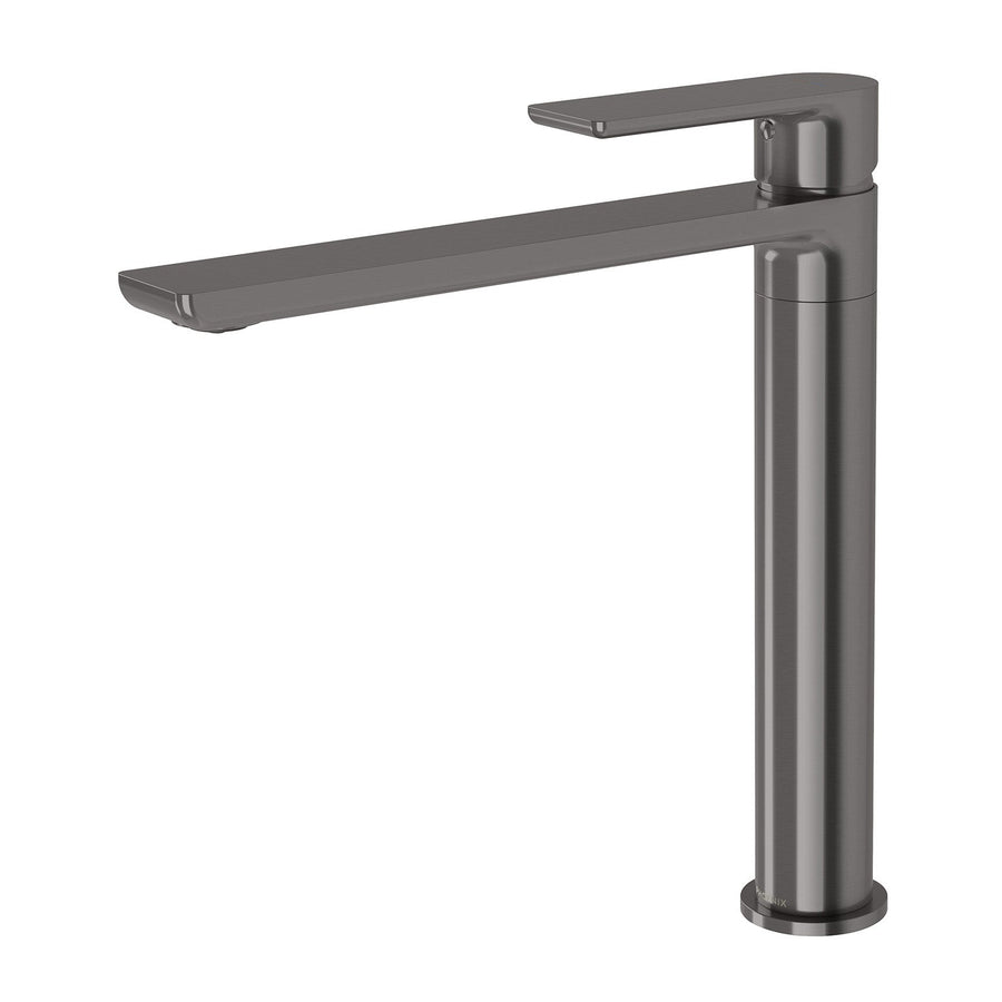 Gloss MKII Sink Mixer 220mm - Brushed Carbon
