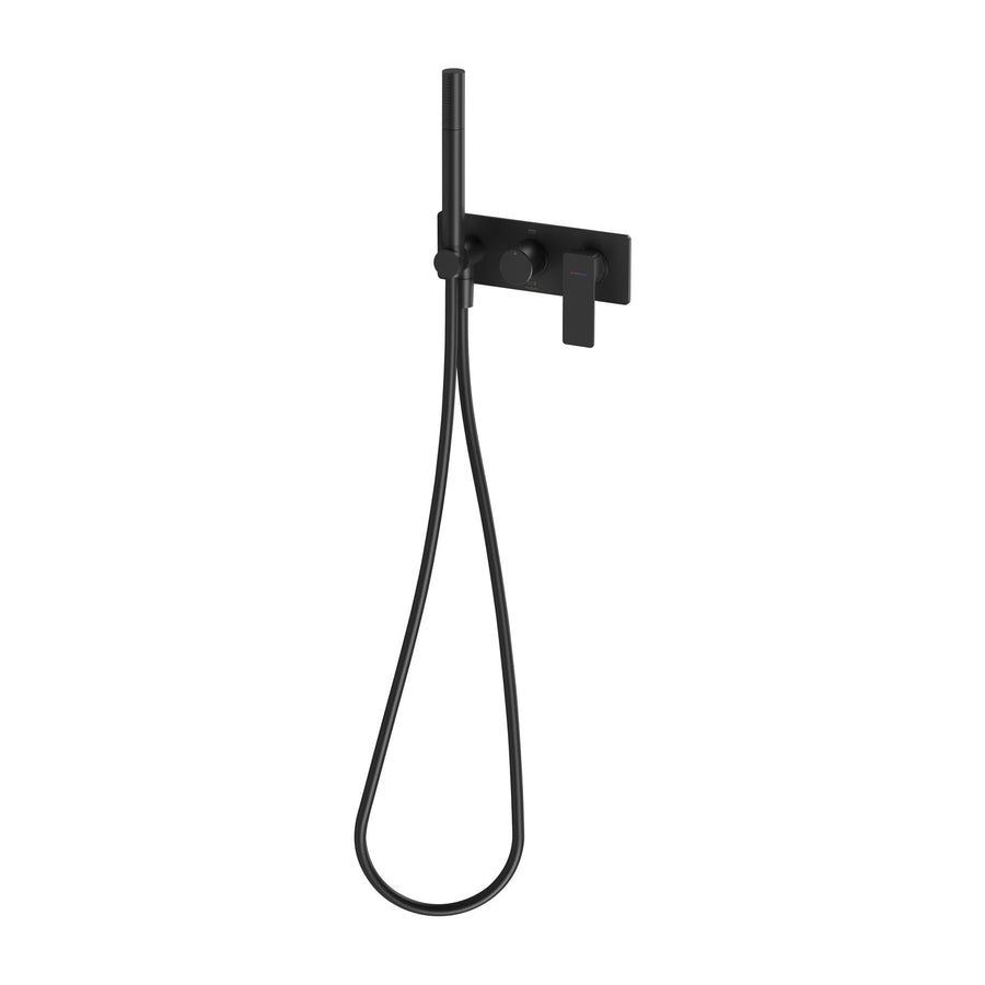 Gloss MKII Wall Shower System - Matte Black