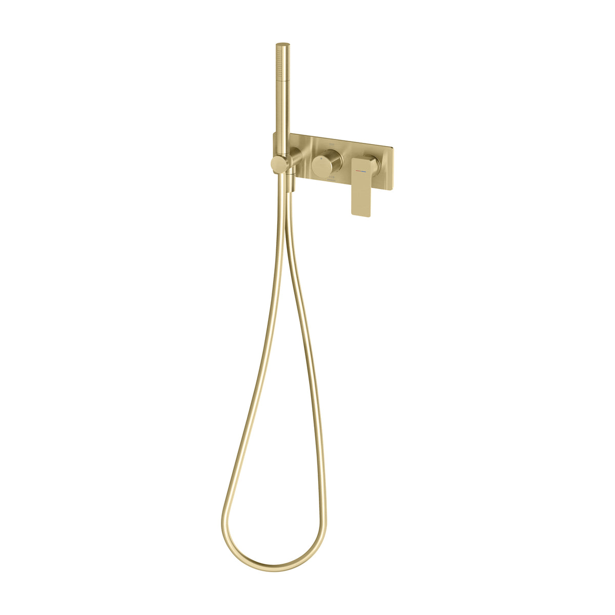 Gloss MKII Wall Shower System - Brushed Gold