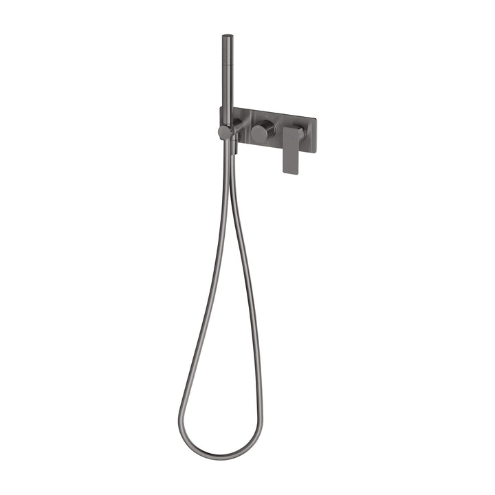 Gloss MKII Wall Shower System - Brushed Carbon