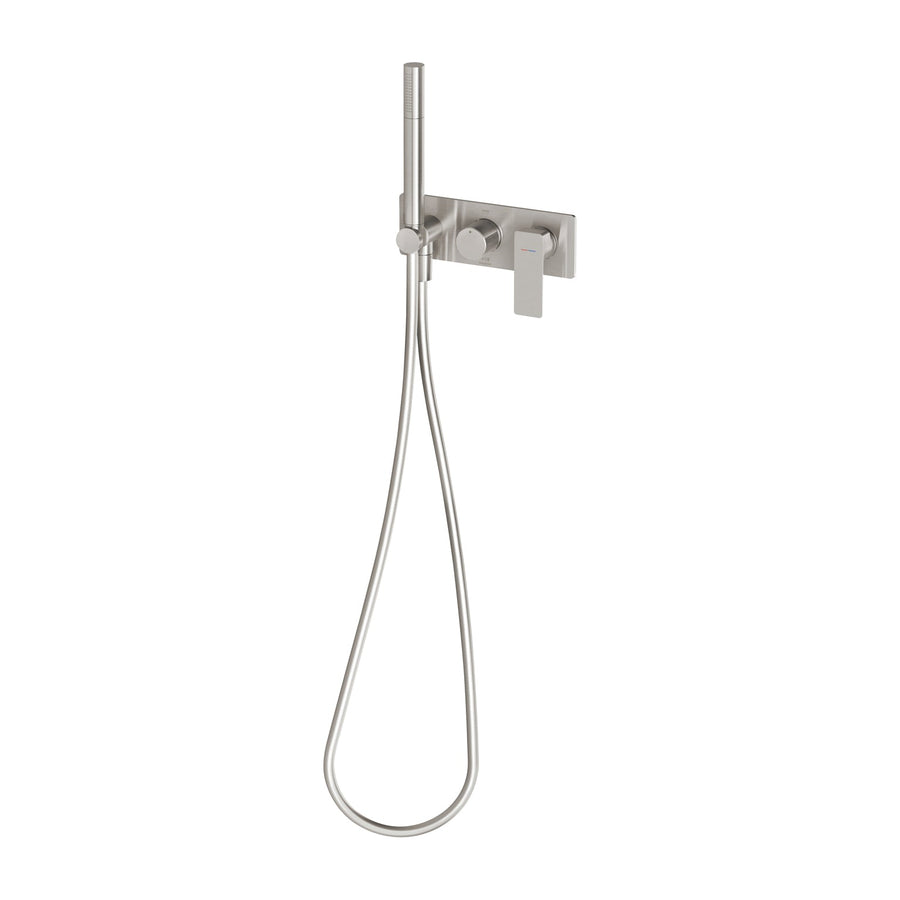 Gloss MKII Wall Shower System - Brushed Nickel