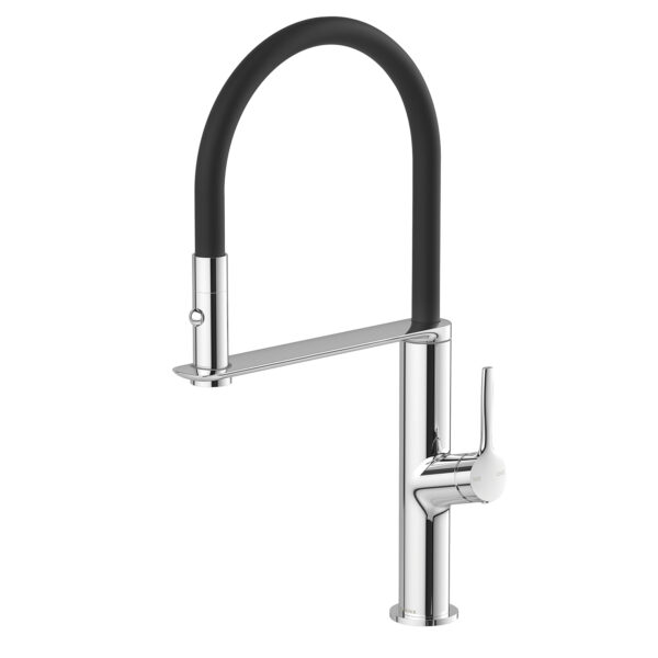 Vask Flexible Hose Sink Mixer 200mm - Chrome
