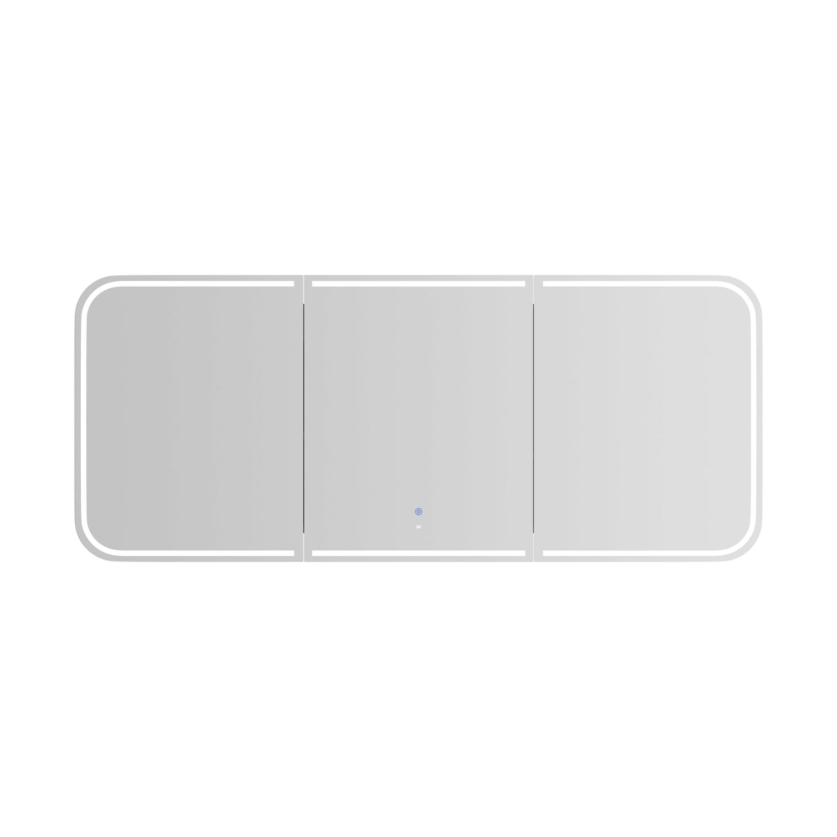 LED Newport 1800(W)x750(H) Matte White Shaving Cabinet Premium Edition view 4