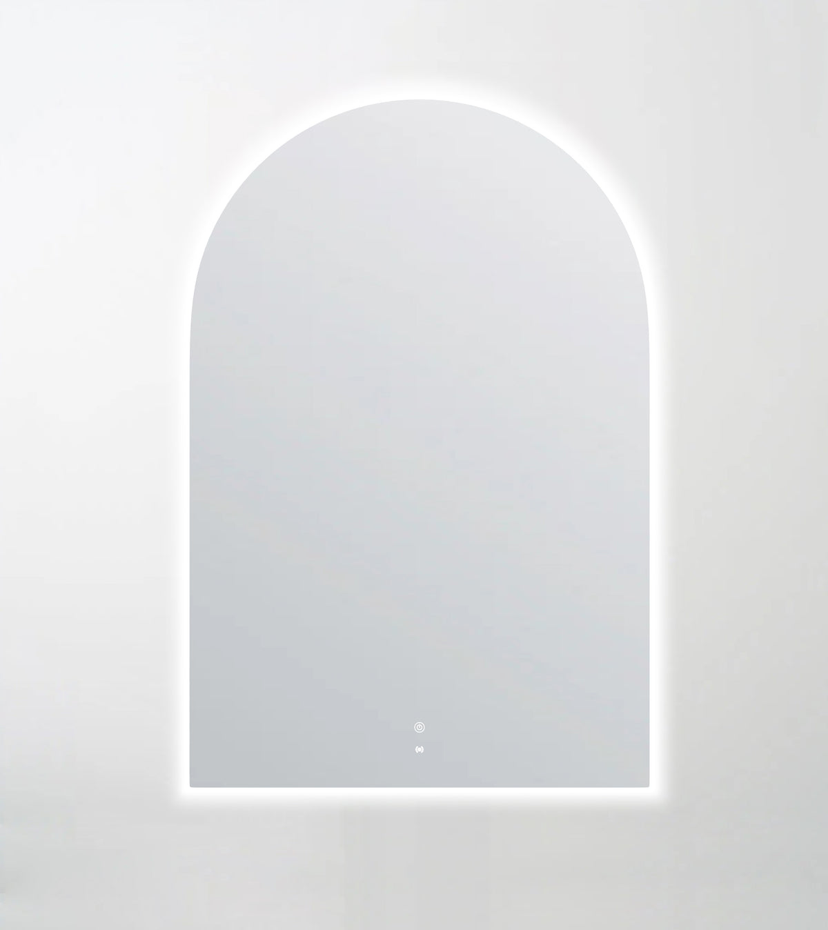 LED Archie 1200(H)x800(W) Frameless Tuffi Mirror view 2