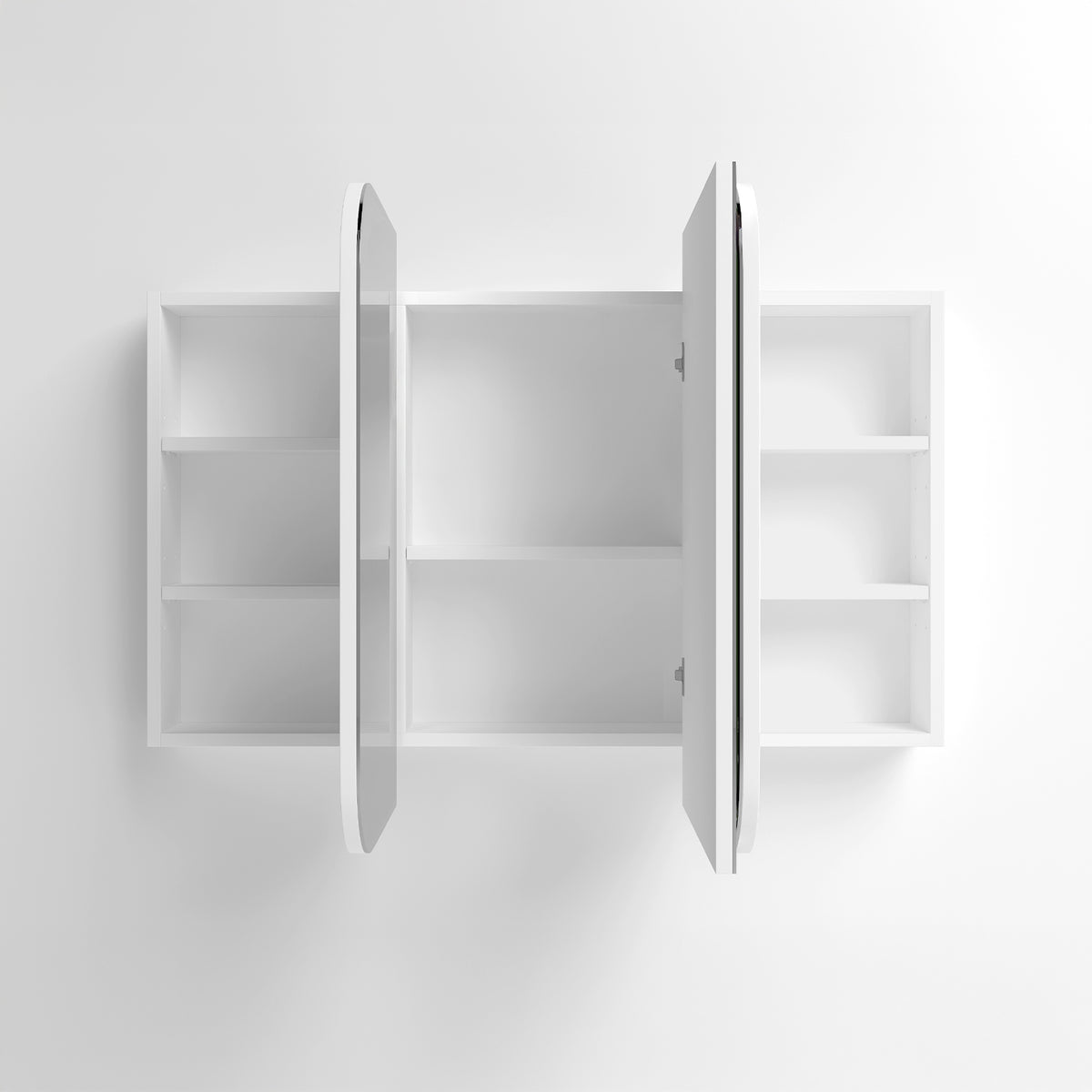 Newport 1200x750 White Shaving Cabinet