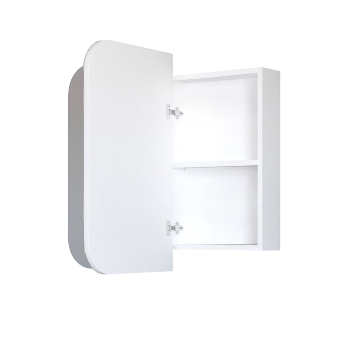 Newport 900x750 White Shaving Cabinet