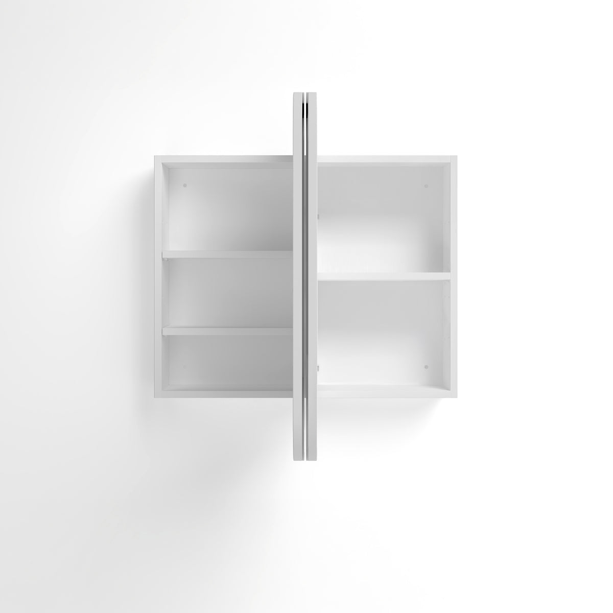 Newport 900x750 White Shaving Cabinet
