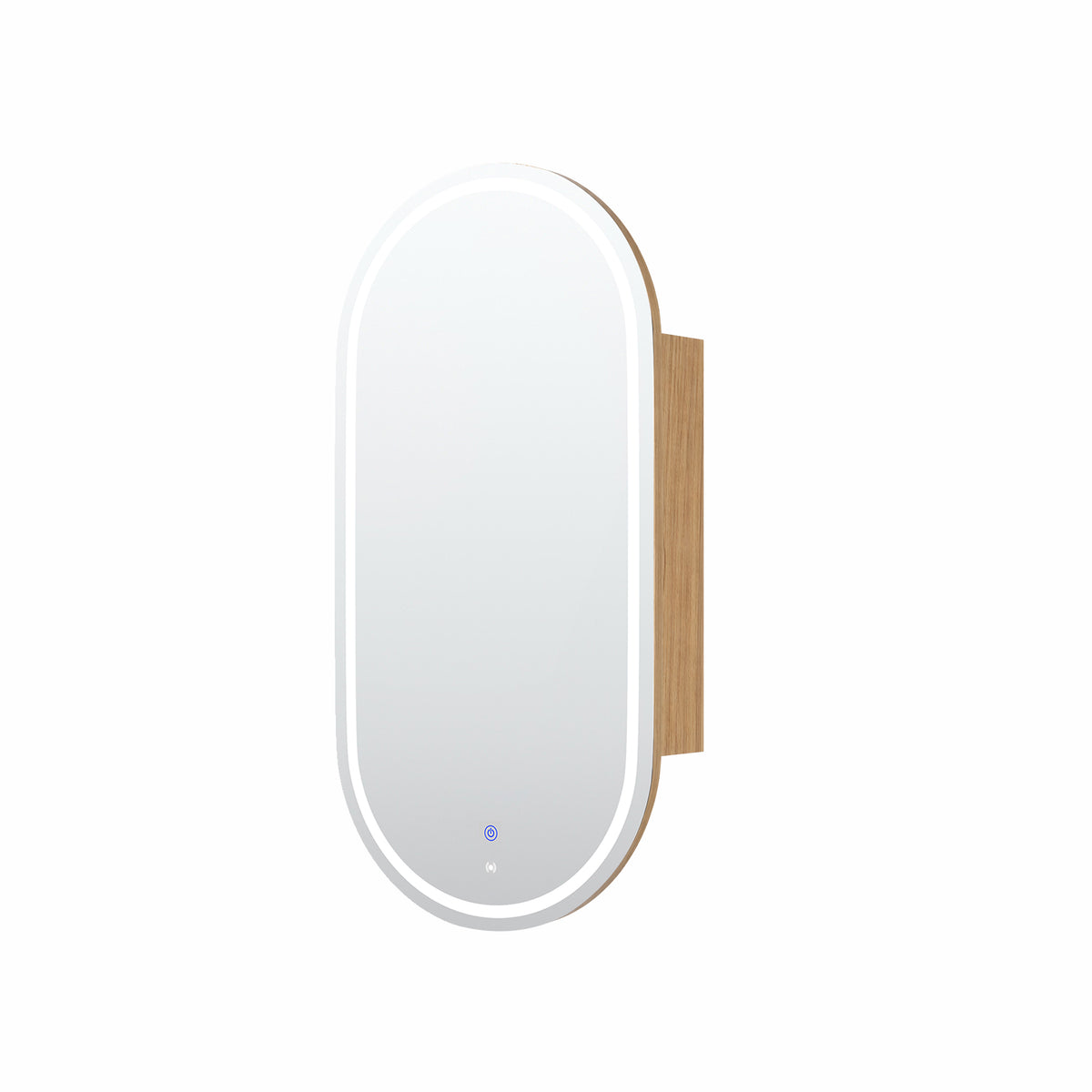 LED Noosa 900(H)x450(W) Woodland Oak Shaving Cabinet Premium Edition view 4