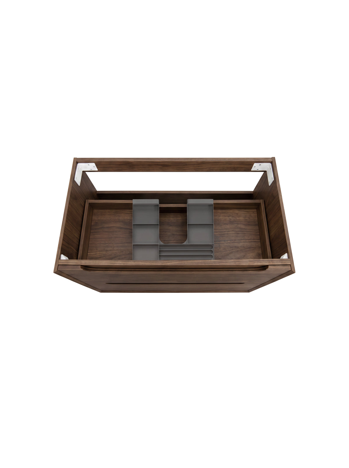 Byron 750mm Sable Walnut Wall Hung Vanity