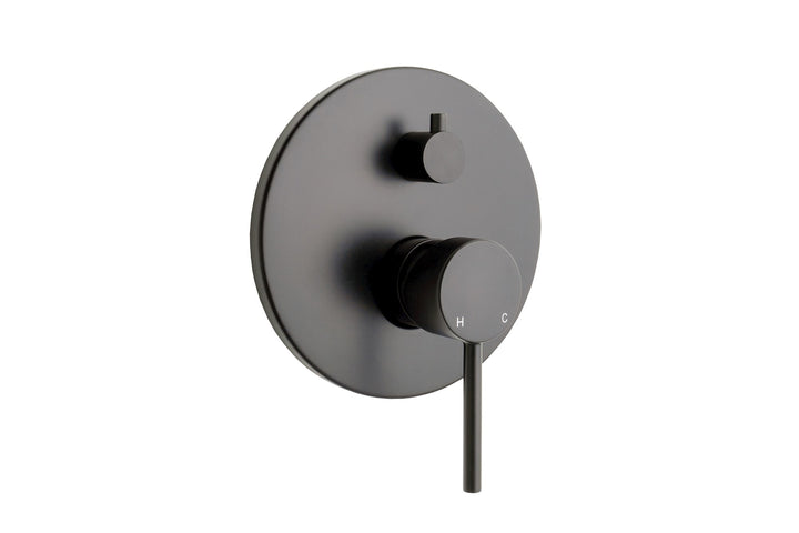 Bloom Shower Diverter - Matte Black
