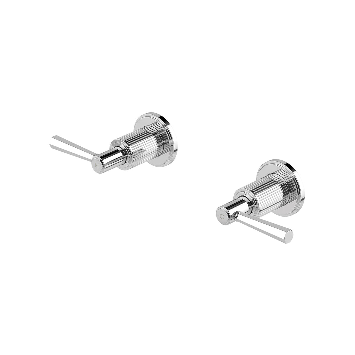 Wiltern Wall Top Assemblies - Chrome