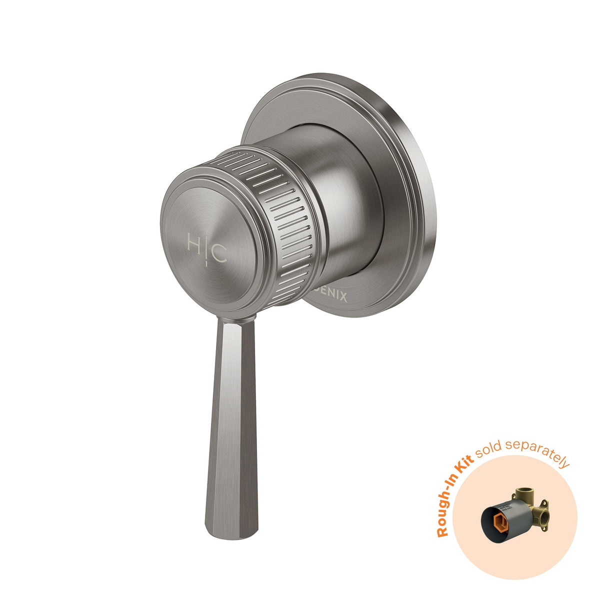 Wiltern SwitchMix Shower / Wall Mixer Brushed Gold (Fit-Off Kit Only) - Brushed Carbon
