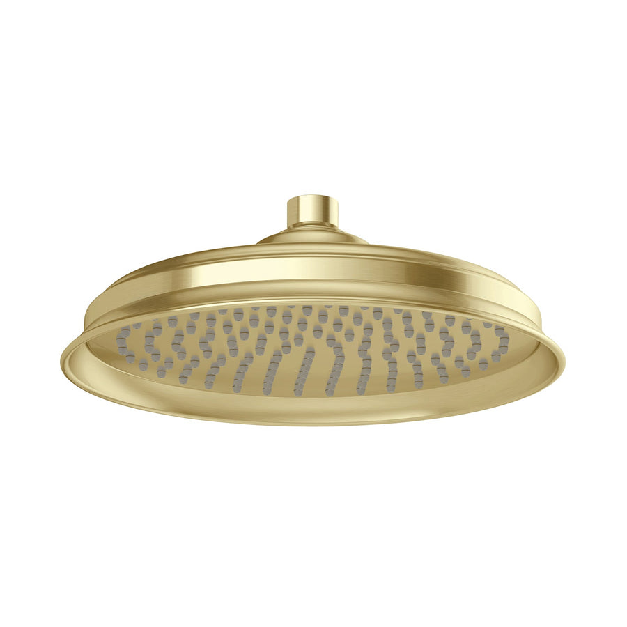 Wiltern Shower Rose 220mm - Brushed Gold