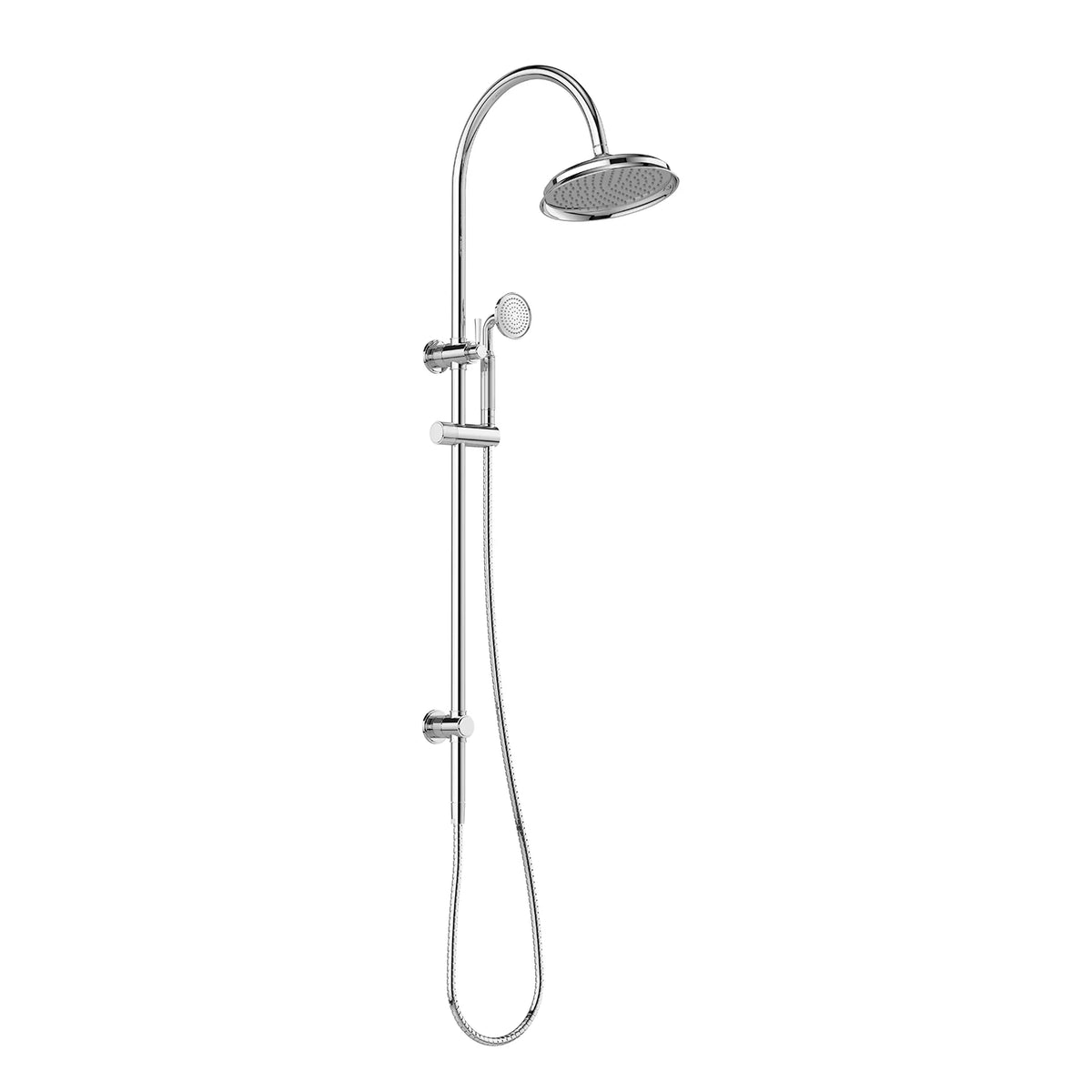 Wiltern Twin Shower - Chrome