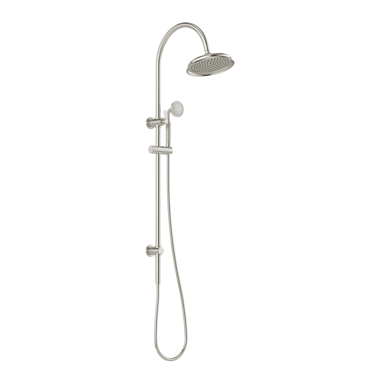 Wiltern Twin Shower - Brushed Nickel