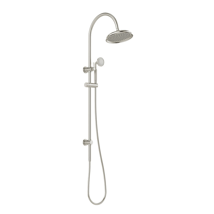 Wiltern Twin Shower - Brushed Nickel