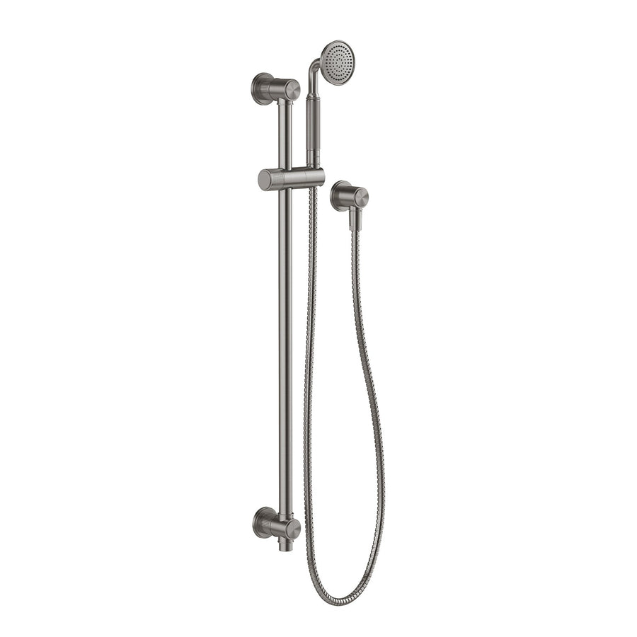 Wiltern Rail Shower - Brushed Carbon