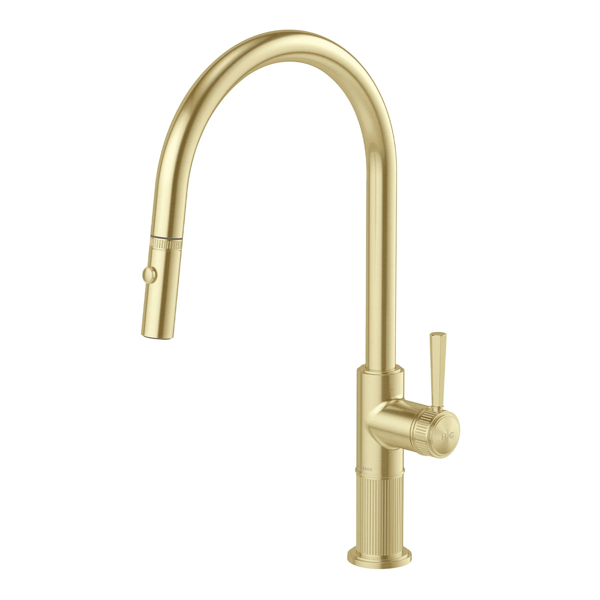 Wiltern Pull Out Sink Mixer 230mm - Brushed Gold