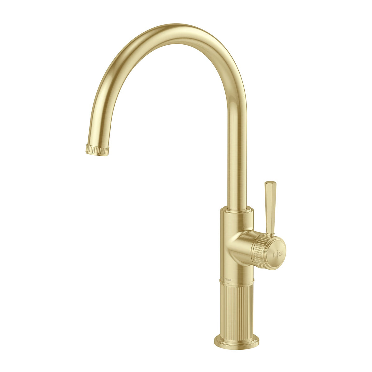 Wiltern Sink Mixer 200mm - Brushed Gold