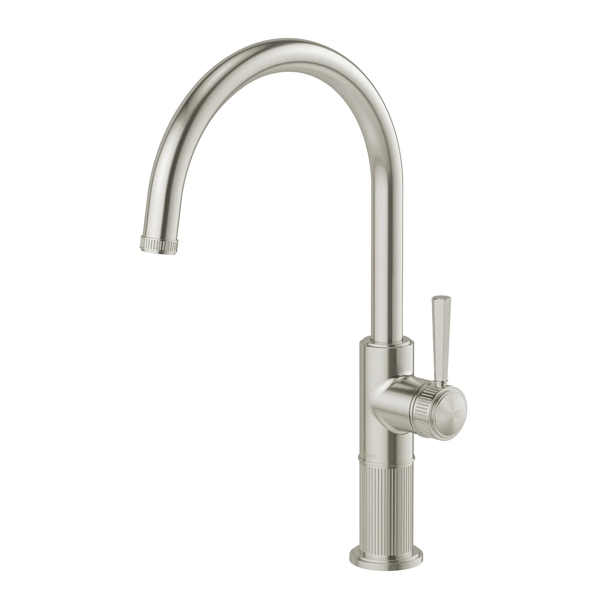 Wiltern Sink Mixer 200mm - Brushed Nickel