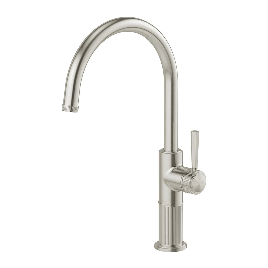 Wiltern Sink Mixer 200mm - Brushed Nickel