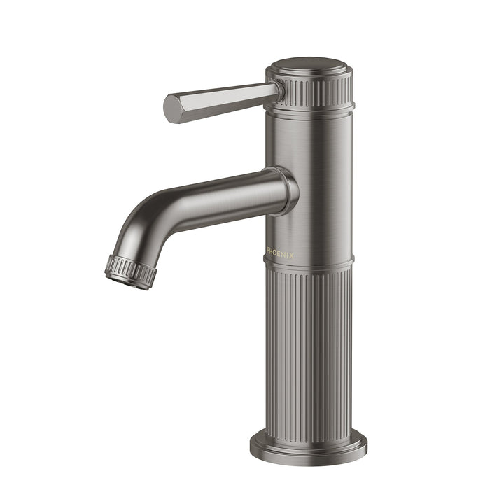 Wiltern Basin Mixer - Brushed Carbon