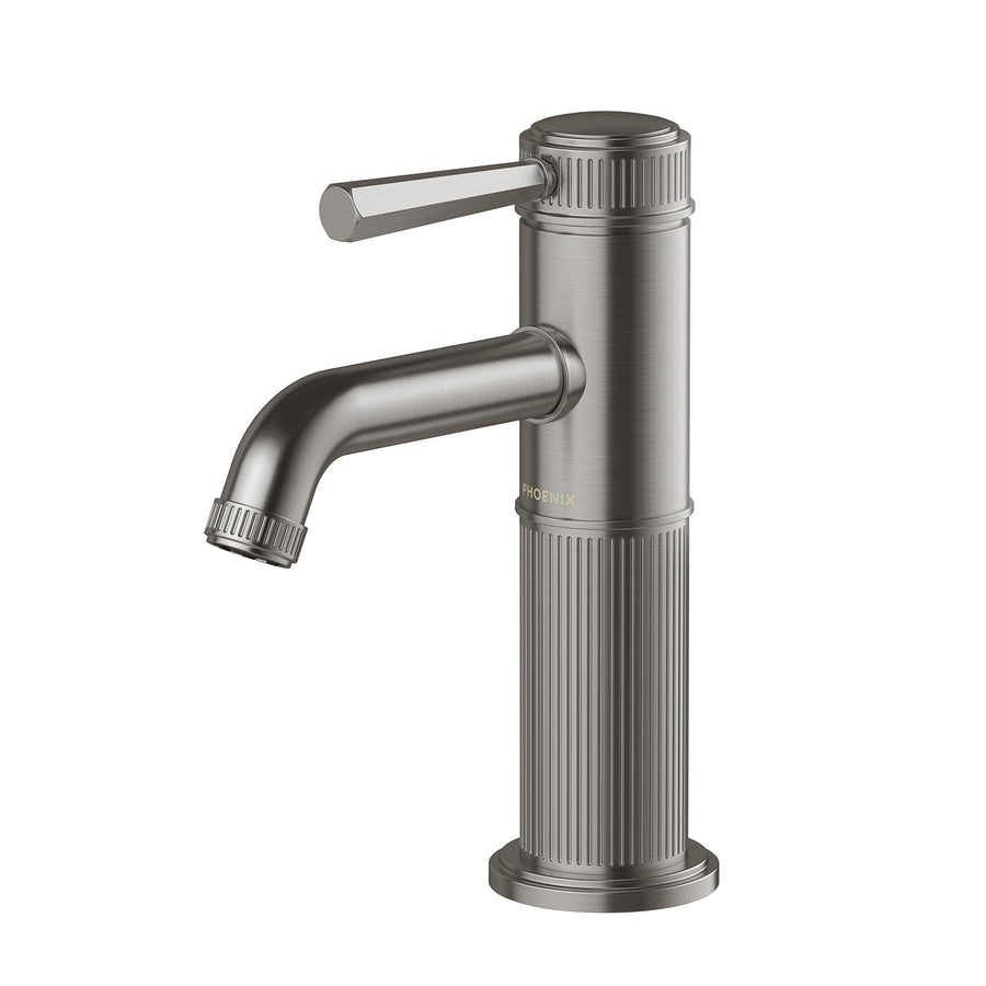 Wiltern Basin Mixer - Brushed Carbon