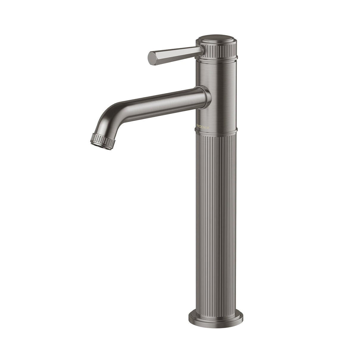 Wiltern Vessel Mixer - Brushed Carbon