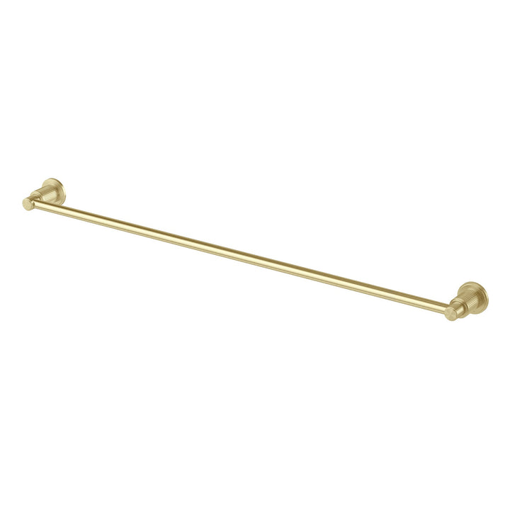 Wiltern Single Towel Rail 800mm - Brushed Gold