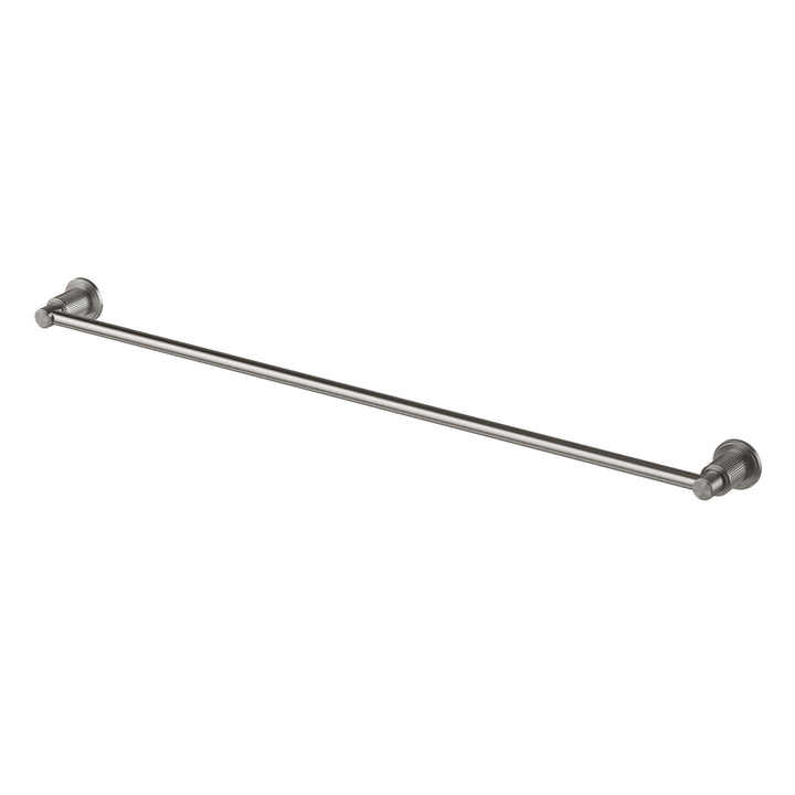 Wiltern Single Towel Rail 800mm - Brushed Carbon