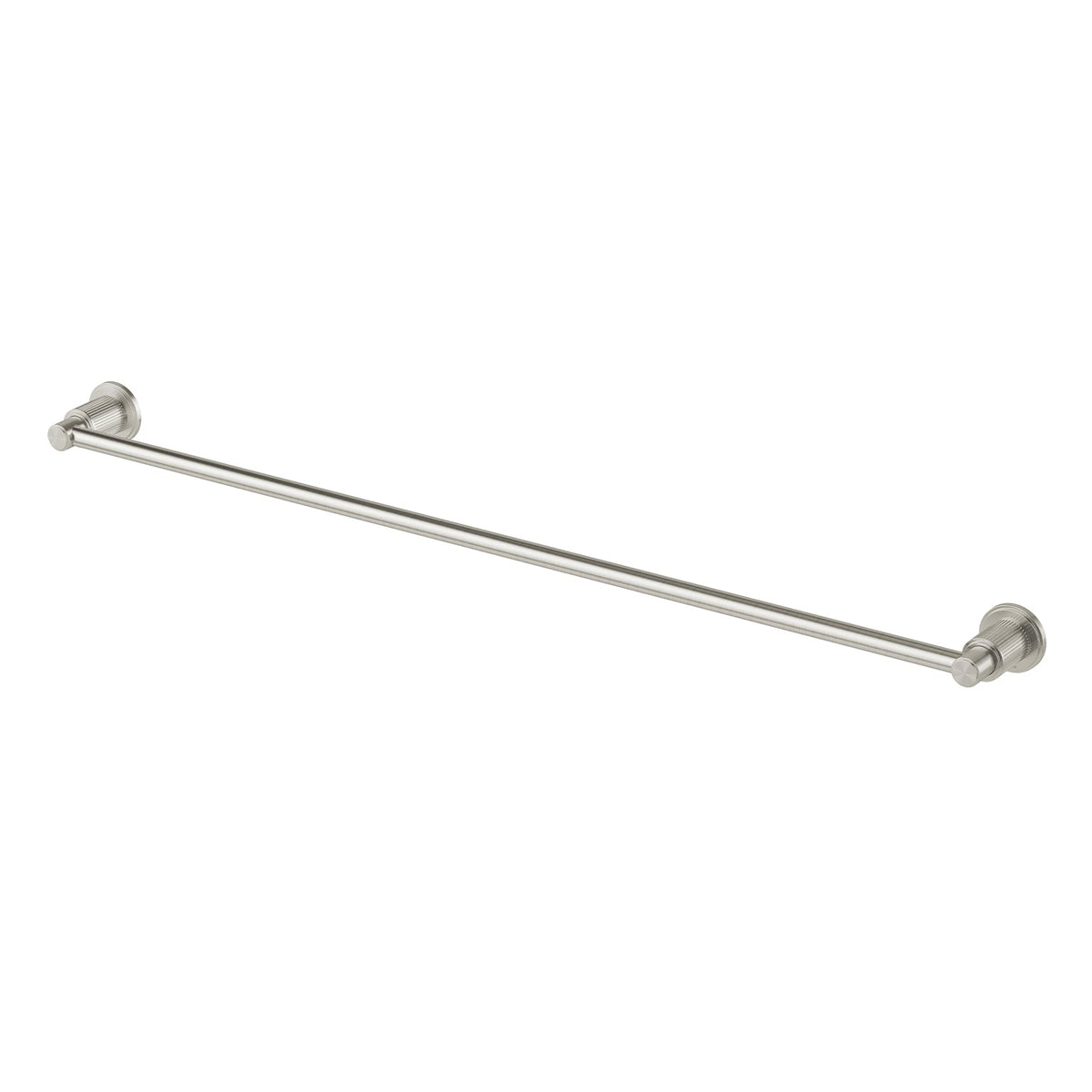 Wiltern Single Towel Rail 800mm - Brushed Nickel