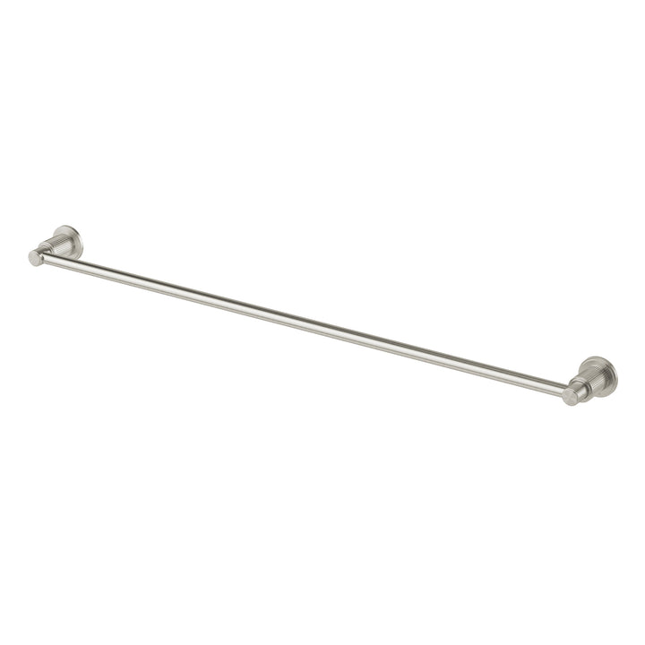 Wiltern Single Towel Rail 800mm - Brushed Nickel