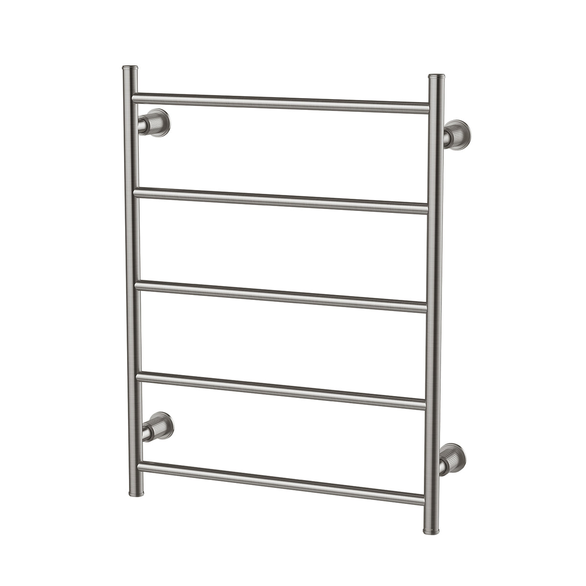 Wiltern Heated Towel Ladder 550mm x 750mm - Brushed Carbon