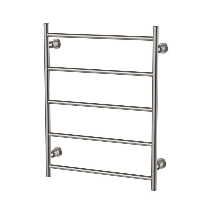 Wiltern Heated Towel Ladder 550mm x 750mm - Brushed Carbon